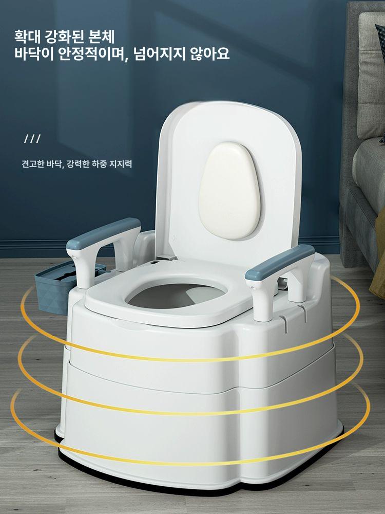 캠핑용 대변기 접이식 소변기 요강 간이화장실 간이변기 캠핑변기 차박용 - 상세 이미지 3