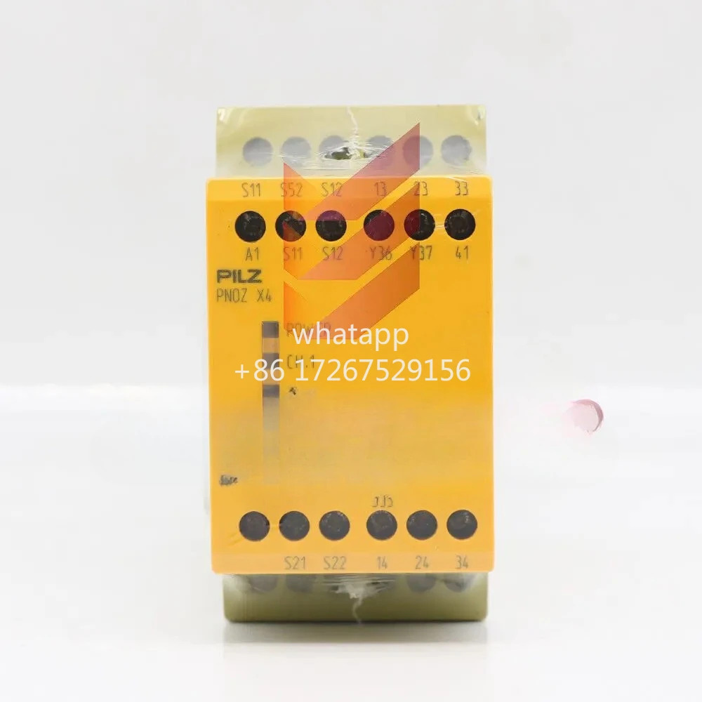 PILZ PNOZ X4 24VDC 3n/o 1n/c 안전 릴레이 모듈 774730 상자