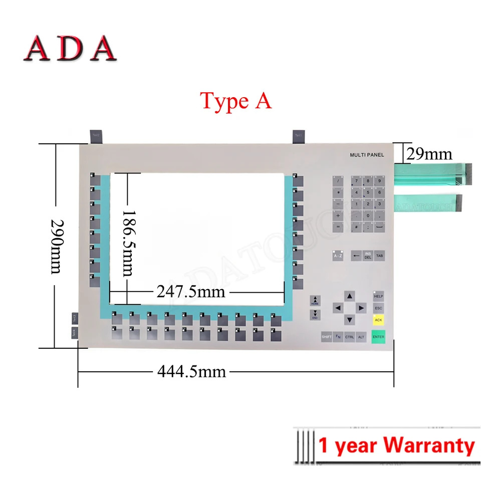 66542-0AD10-0AX0 MP370 12 멤브레키패드 스위치 66 542-0AD10-0AX0 멤브레키보드
