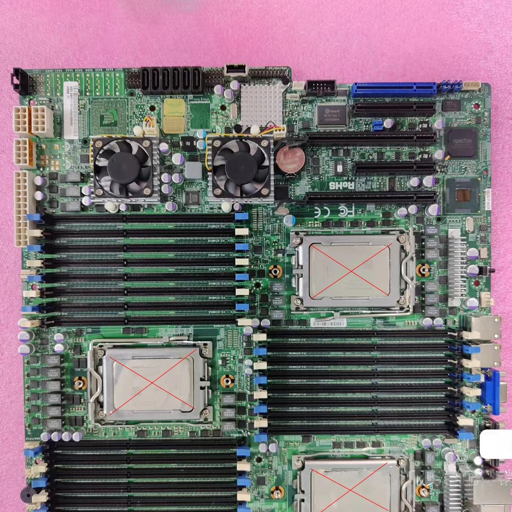 Supermicro 4방향 서버 마더보드 16 코어 6 시리즈 CPU 준 시스템H8QGI-F-AI034