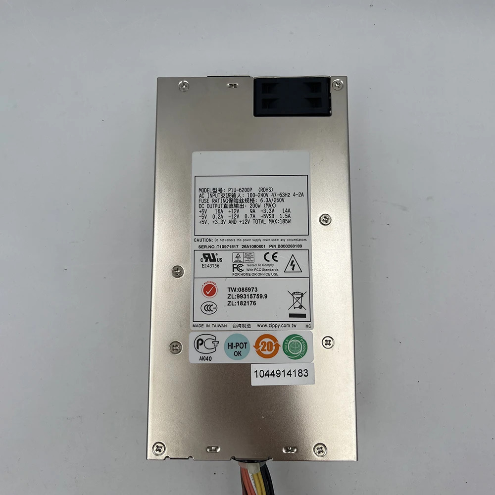 200W B 000260195  Zippy 서버 전원공급장치 P1U-6200P용