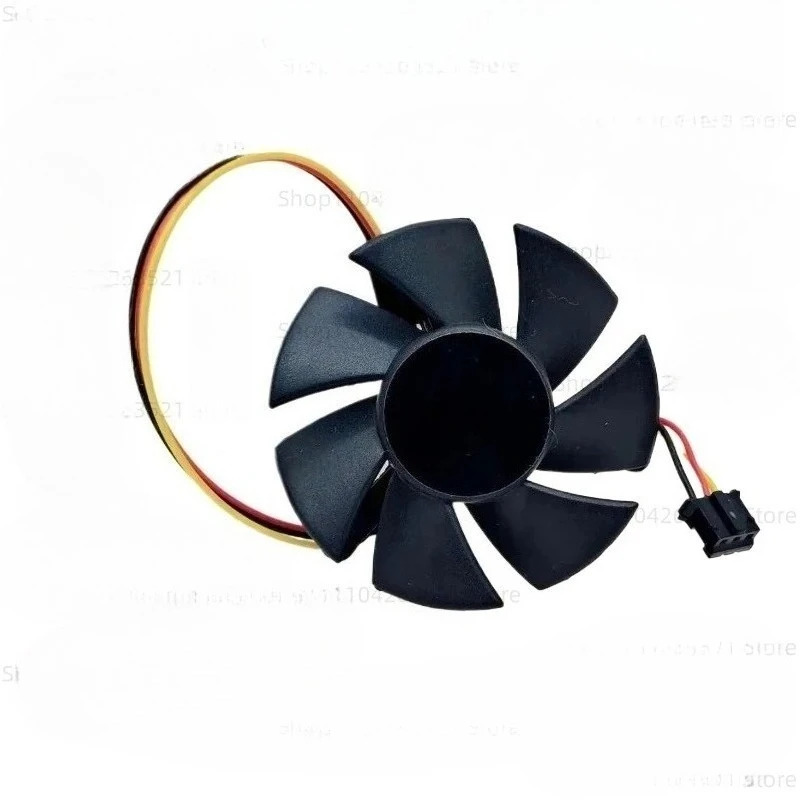 FS1250-S1033A 12V 0.17A 3선 온도 제어 PWM 그래픽 카드 유압 팬 쿨러 냉각팬