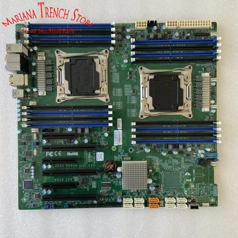 슈퍼마이크로 마더보드X10DAi LGA2011 E5-2600 v4/v3 패밀리 프로세서 DDR4 SATA3