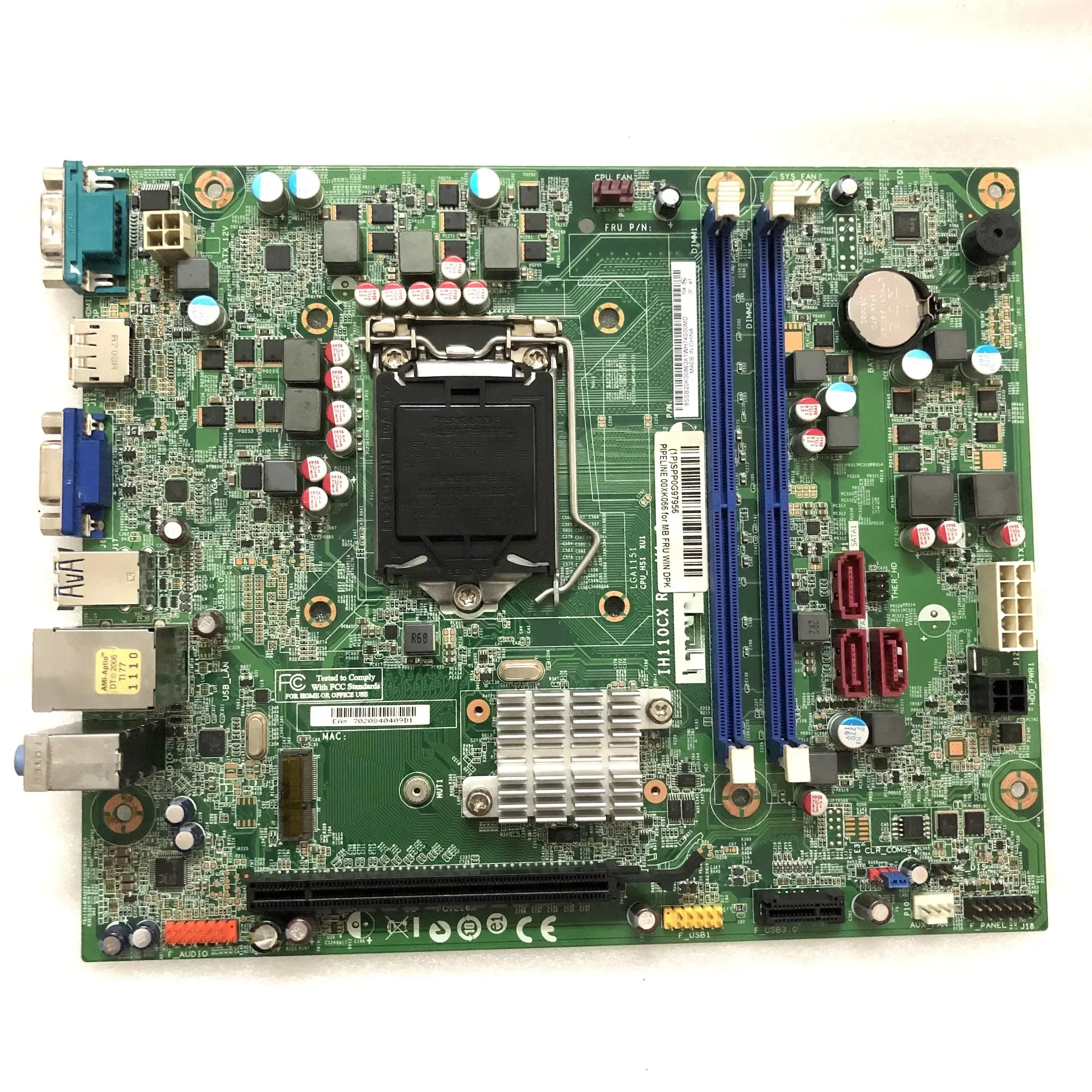 Lenovo호환 S510 M4000e M6900E 마더보드 IH110CX 메인보드완전 작동 리퍼