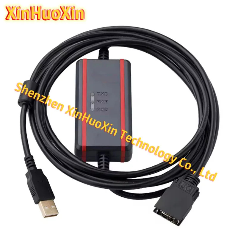 Omron CS/CJ CQMIH CPM2C 시리즈 PLC 프로그래밍 케이블 통신 다운로드 라인USB-CN226 어댑터