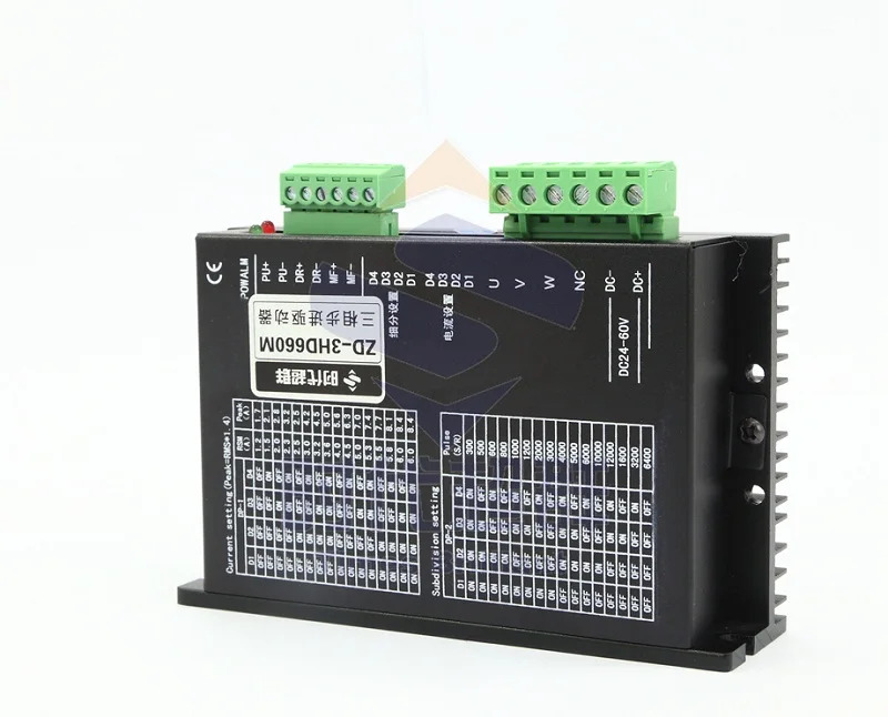 드라이버 ZD-3HD660M 3상 스테퍼 모터 8A 시대 우수57/86 지원