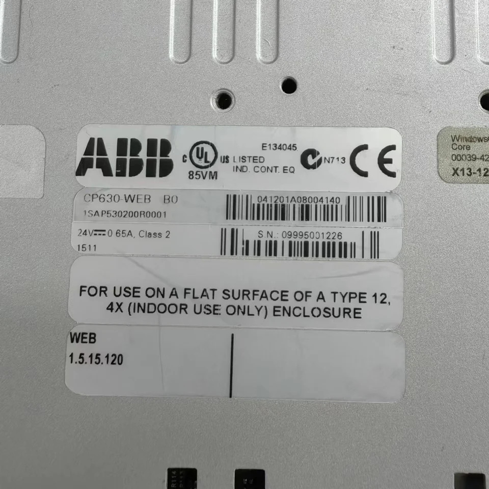 ABB 터치 스크린 CP630-WEB B0 오리지널 포장 1SAP530200R0001