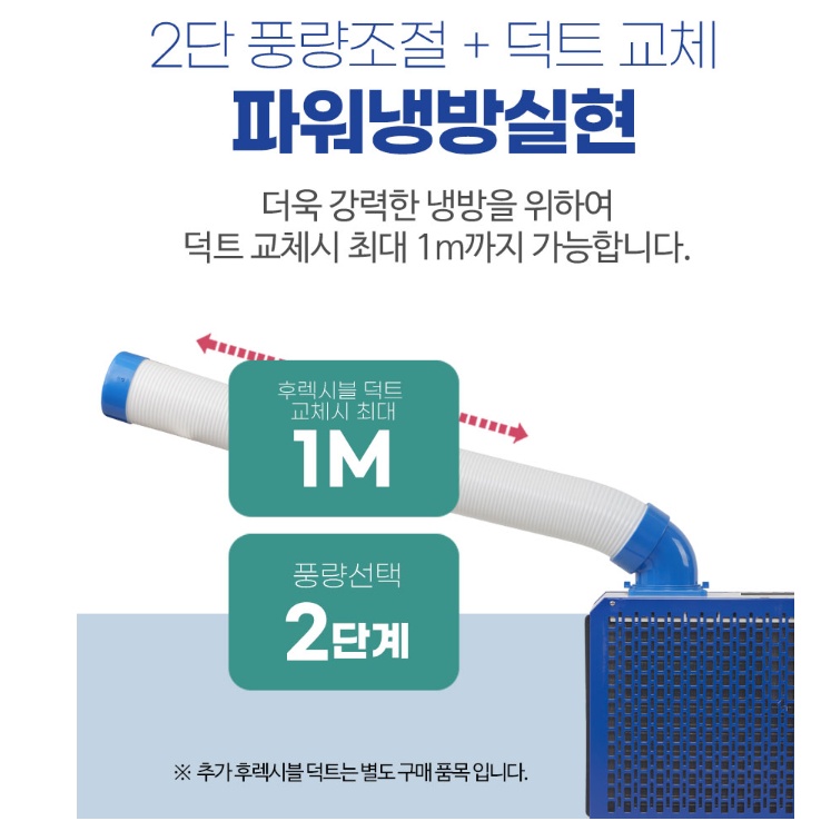 미니 이동식에어컨 1구 코끼리에어컨 캠핑 차박 소형냉방기 이미지 6
