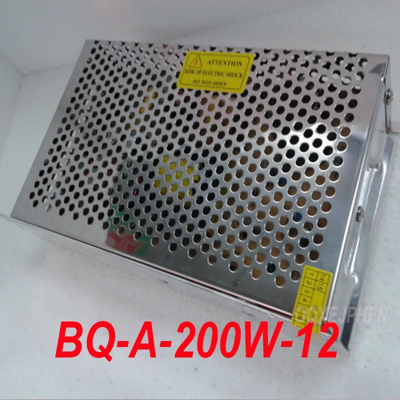 전원공급장치 BQ-A-200W-12 12V 16.6A 200W 모니터링 LED 디스플레이 케이스 신