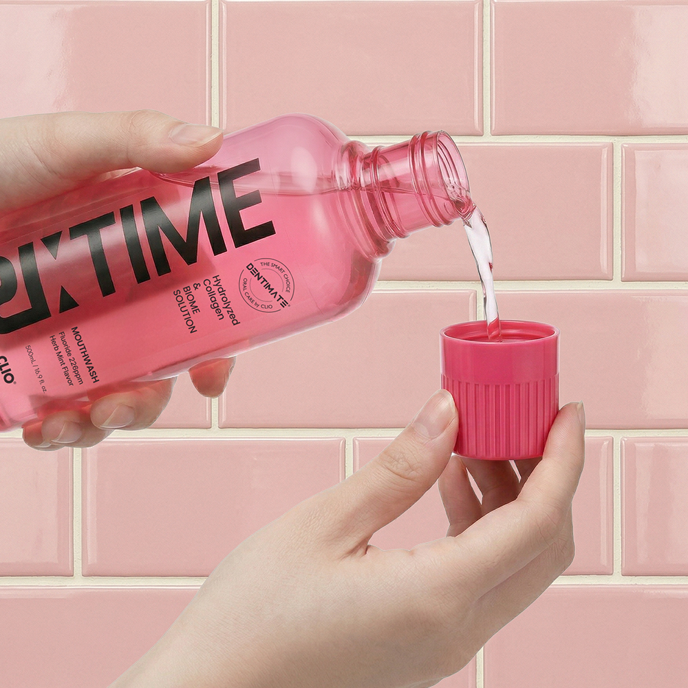 크리오 덴티메이트 리타임 마우스워시 가글(허브민트향) 대용량 500ml 2세트 이미지 8