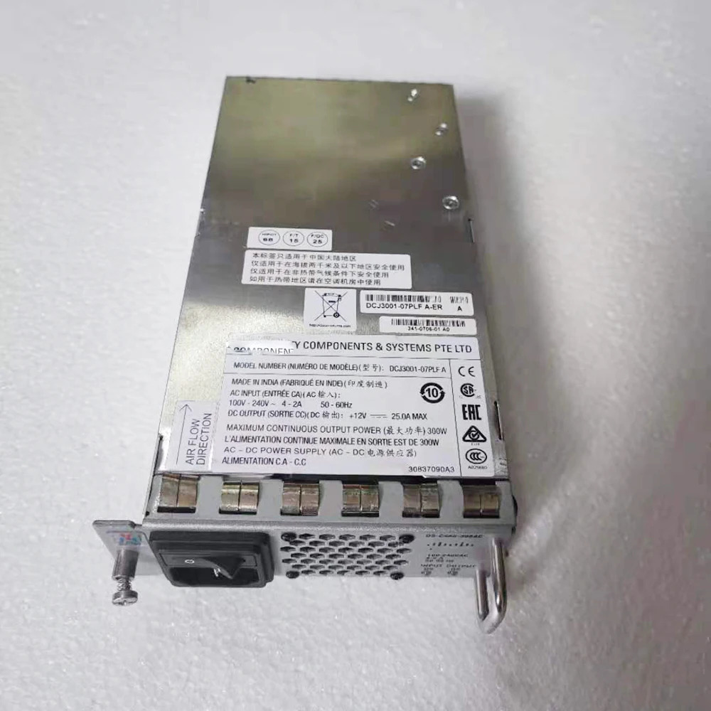 DS-C9148S-K9 시리즈 스위치리퍼되는 CISCO 전원공급장치341-0706-01 300W DS-C48S-300AC