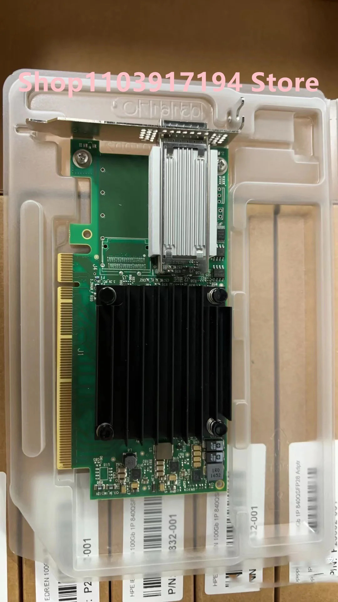 Mellanox MCX455A-ECAT ConnectX-4 네트워크 카드 100GbE VPI IB