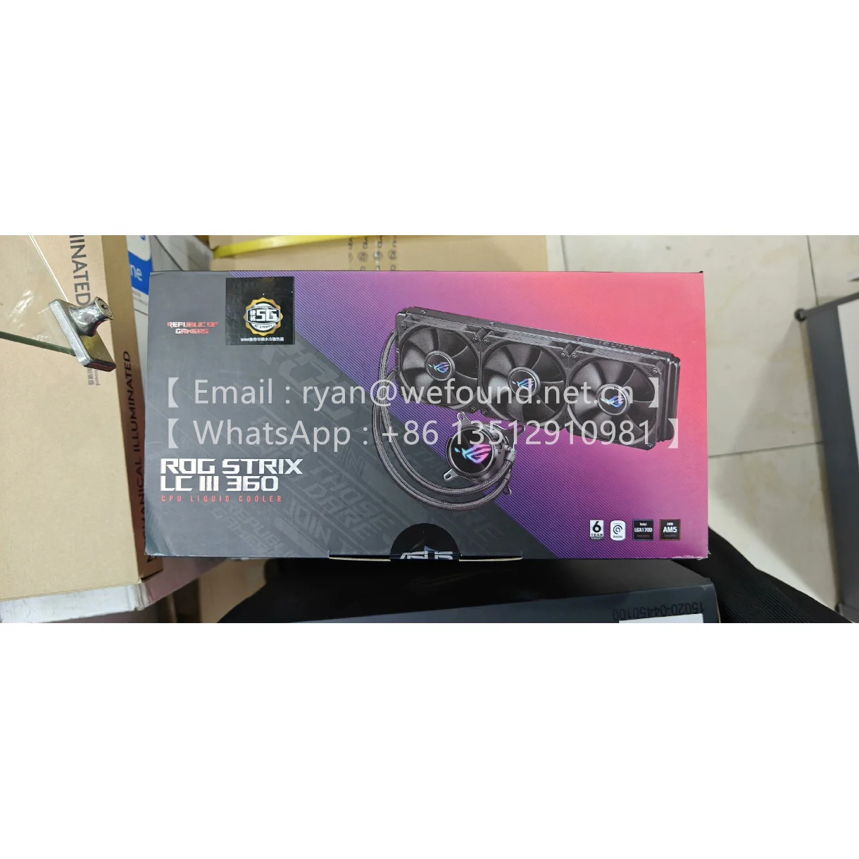 ASUS호환 ROG STRIX LC III 360 CPU 액체 쿨러용
