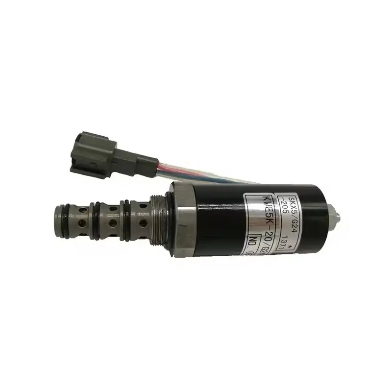 굴삭기 부품유압 펌프 솔레노이드 밸브 KWE5K-20 G24Y05 Kato DH820