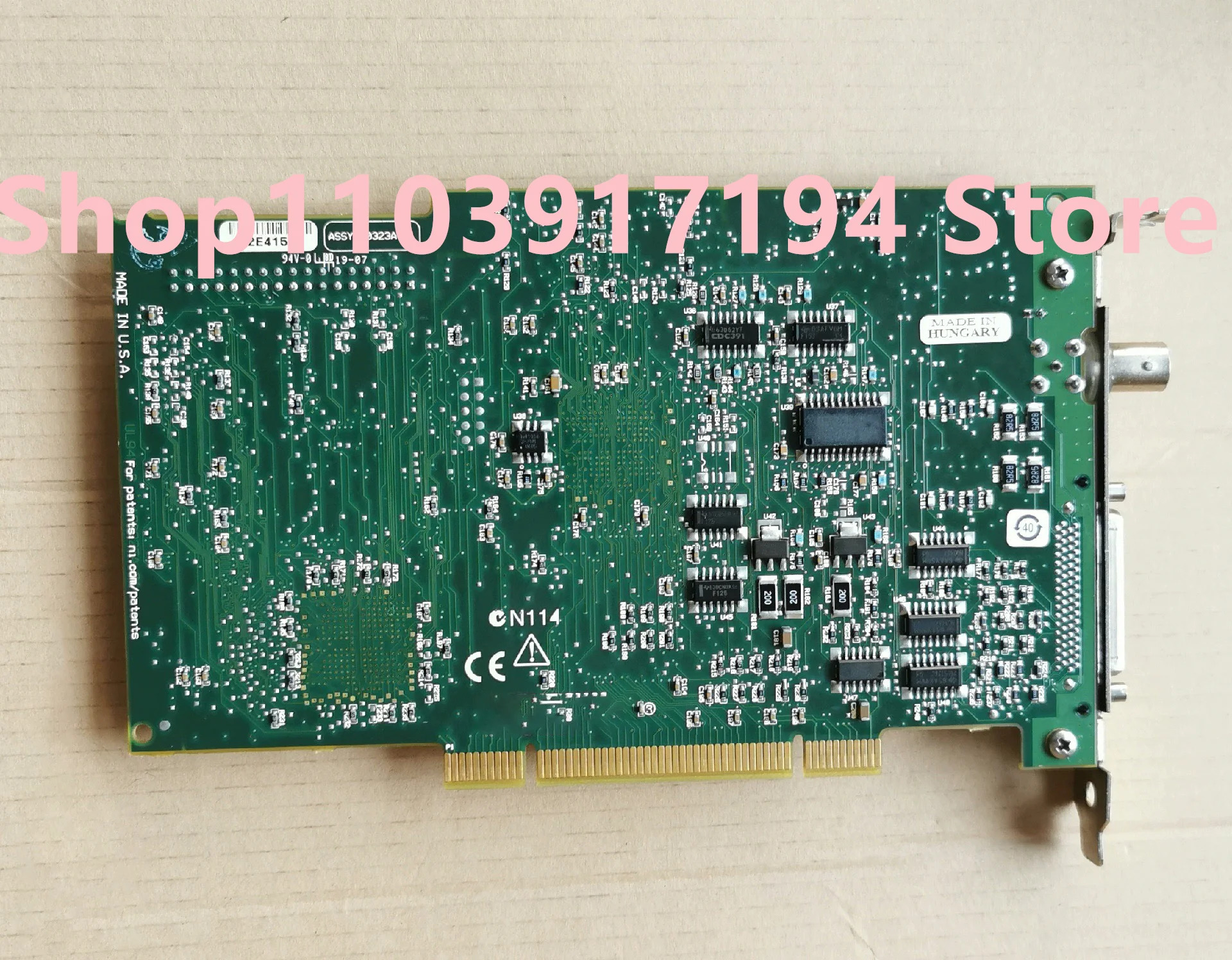National trumentsPCI -1410 이미지카드