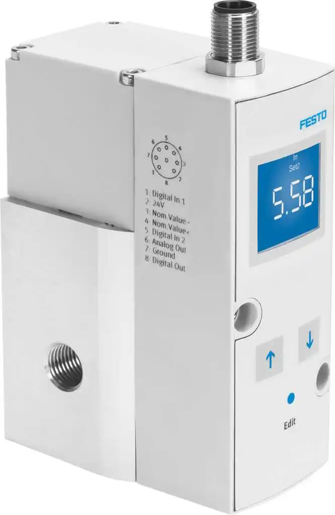 VPPM-8L-L-1-G14-0L10H-V1P-S1C1 참조. 571293  VPPM-12L-L-1-G12-0L10H-4P-S1 575233 비례 압력 조절기 VPPM