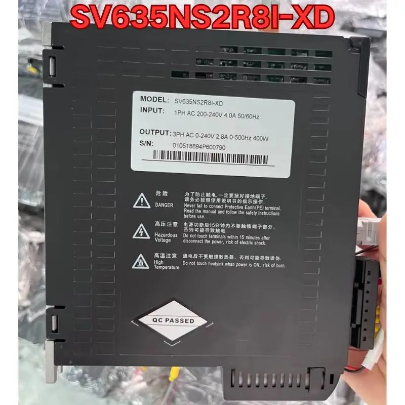 리퍼 SV635NS2R8I-XD 서보 드라이브작동 상태
