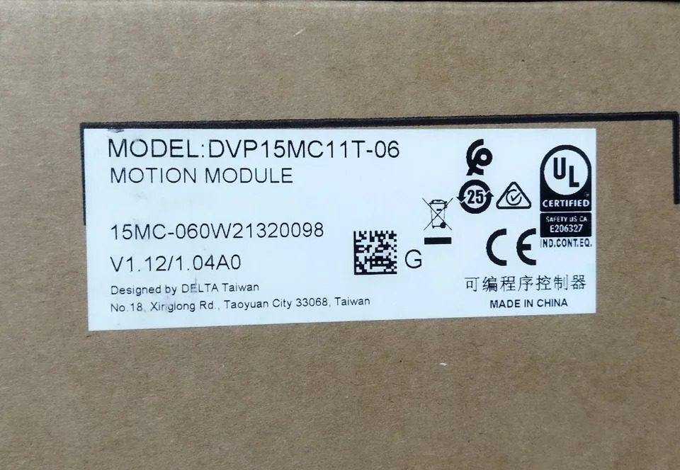 델타 호스트 DVP15MC11T-06 프로그래밍 컨트롤러 포장 신