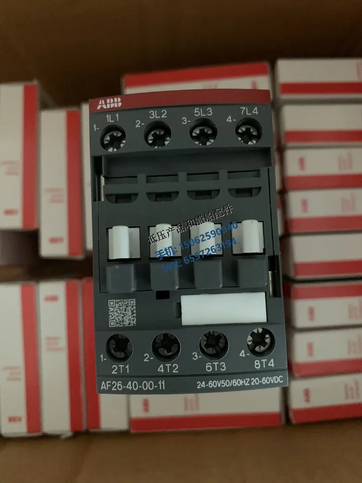 오리지널 ABB 다이렉트 AC 접촉기 AF26- 40-00-11 코일 전압 20-60V 50Hz 60Hz 신