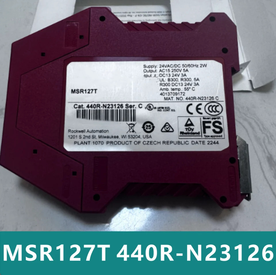 안전 릴레이 MSR127T 440R-N23126 440R-N23125 MSR127TP 440R-N23130 440R-N23123 MSR126T 440R-N23117 신
