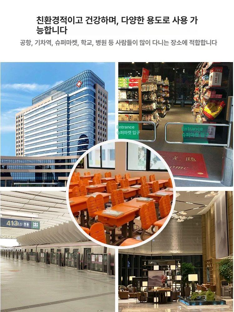우산건조기 우산꽂이 우산빗물제거기 털이 흡수 닦개 업소용 제거기 화이트 소형 - 상세 이미지 5