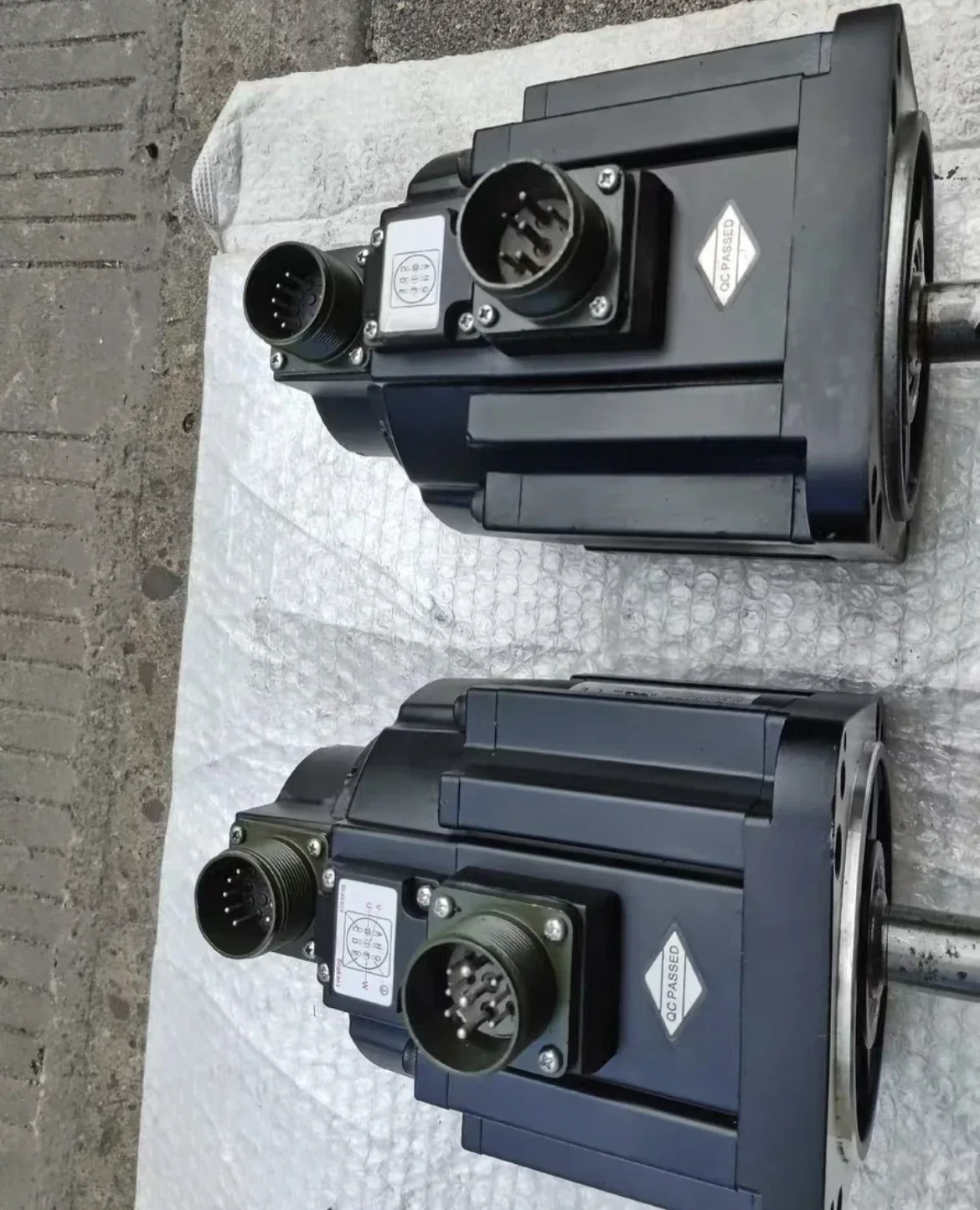 브레이크 모터가 장착된 리퍼 서보 850W MS1H3-85B15CD-A334Z