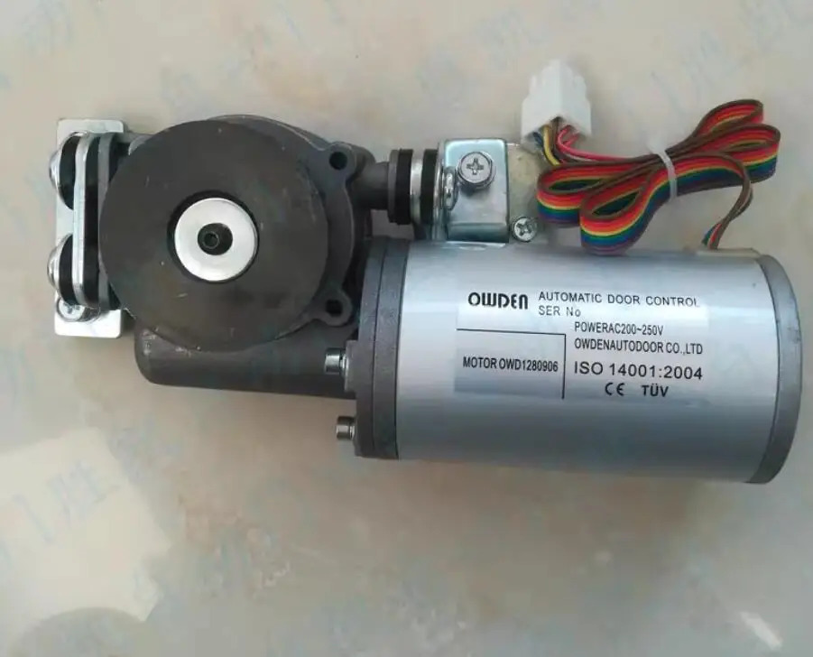 OWDEN 자동 도어 제어 모터 OWD 1280906  POWERAC200-250V OWDENAUTODOOR CO.LTD