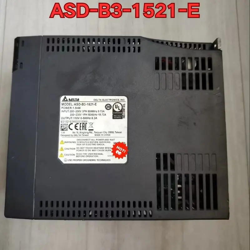 리퍼 ASD-B3-1521-E 서보 드라이브작동 상태