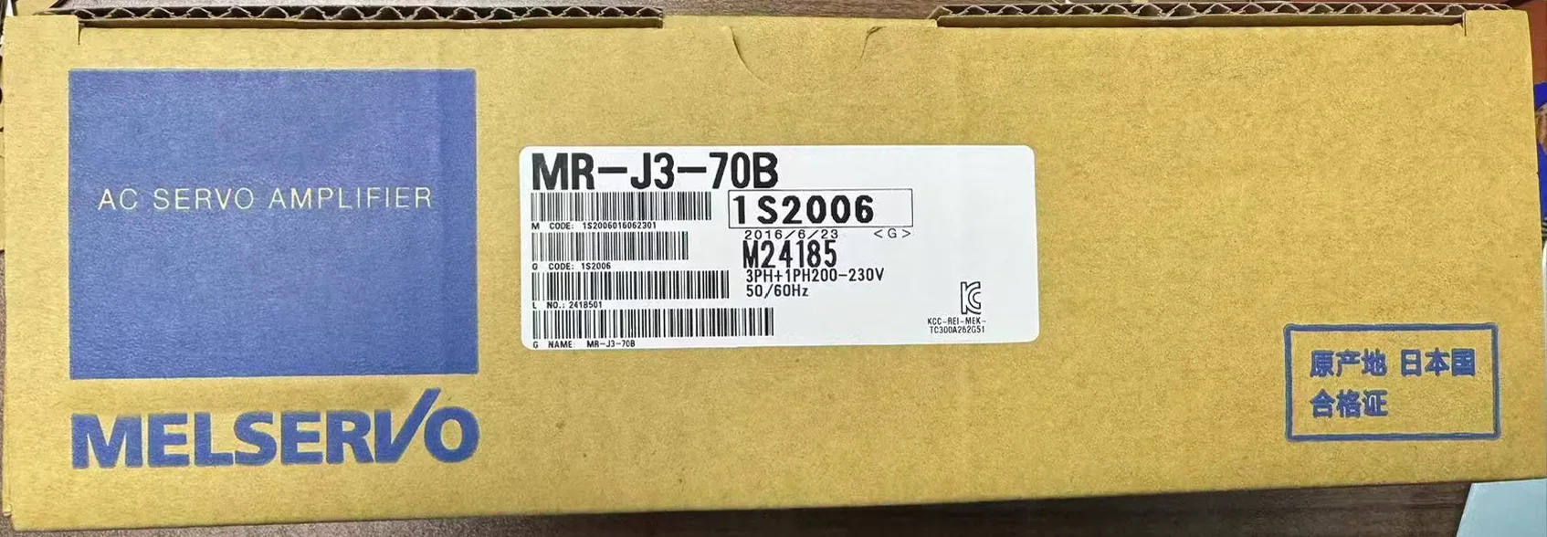 MR-J3-70B 서보 드라이브 MR J3 70B