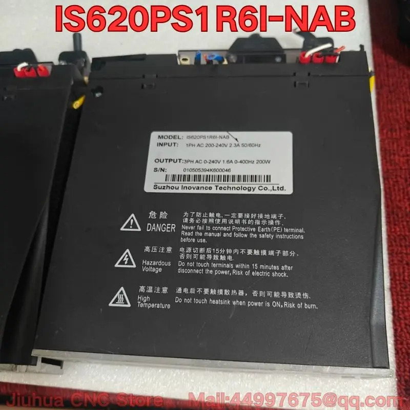 리퍼 IS620PS1R6I-NAB 서보 드라이브 MS1H1-10B30CB-A330Z 모터 기능 리퍼가 정상