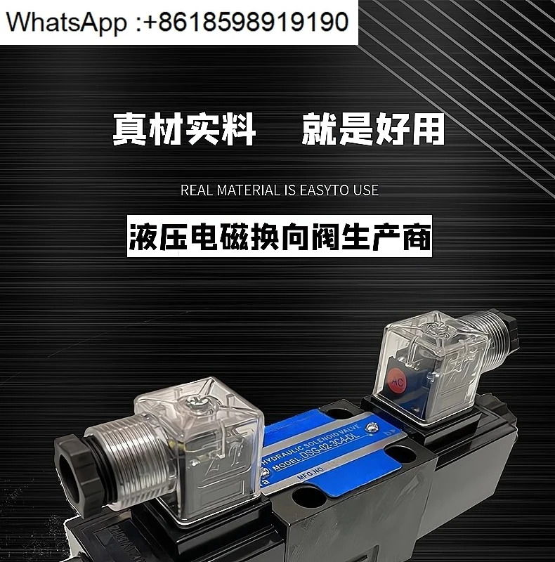 유압 솔레노이드 밸브 방향 DSG-02-3C2 3C4 3C6 2B2 3C3 -DL