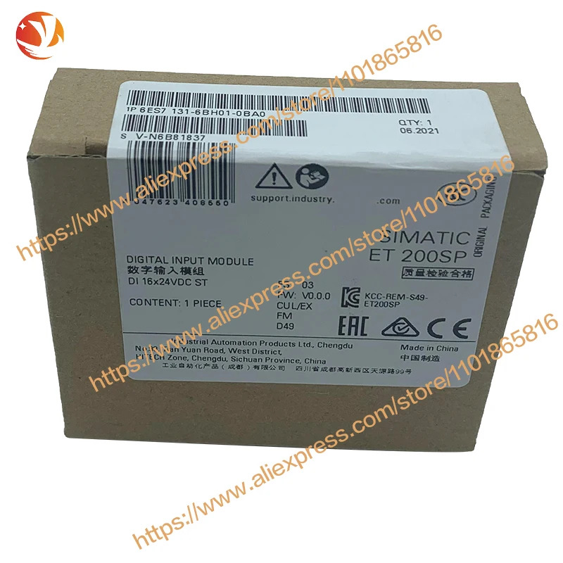 오리지널 만 6ES7 131-6BH01-0BA0 6ES7131-6BH01-0BA0