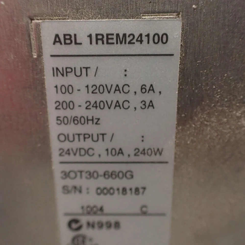 슈나이더 ABL1REM2410024VDC 10A 240W 단상 스위칭 모드 전원공급장치