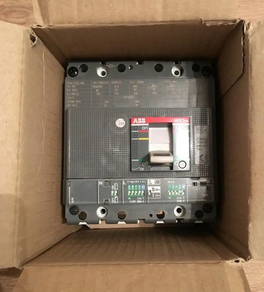 오리지널 ABB 플라스틱 케이스 스위치 XT 시리즈 XT2S160 TMA100-1000 FF 3P 4P 신