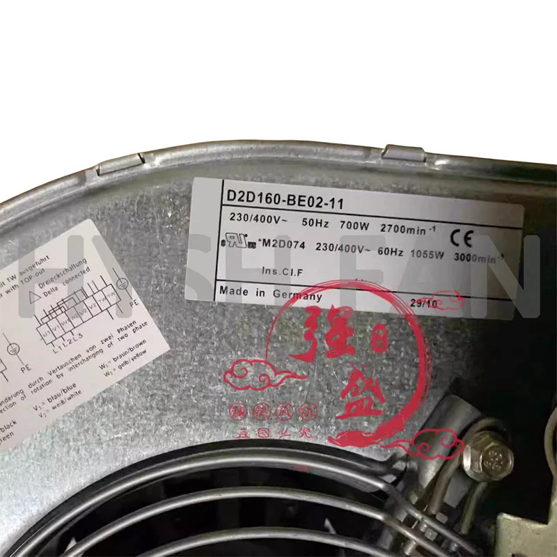 D2D160-BE02-11 인버터 냉각팬 230V 400V