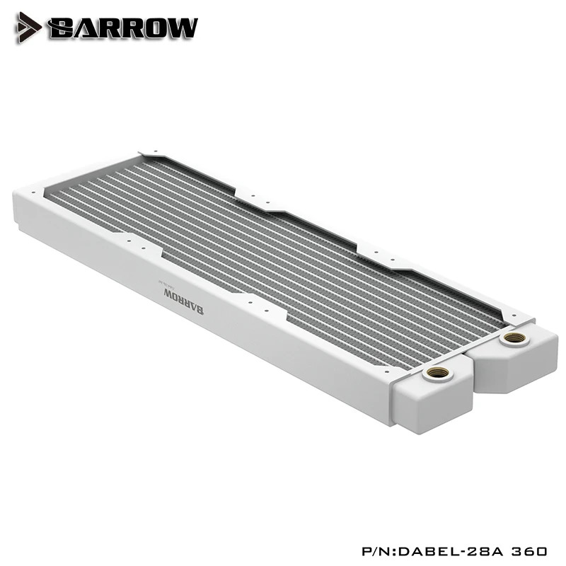 단일 웨이브 구리 수냉식 행 28MM 두께 DIY 컴퓨터 라디에이터 Dabel-28a 240