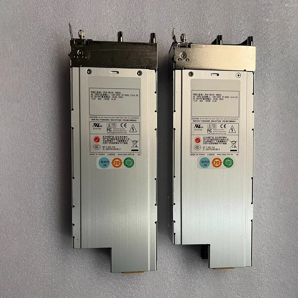 Zippy M1W-2810V 서버 전원공급장치 ROHS B012890001 810W 2 개