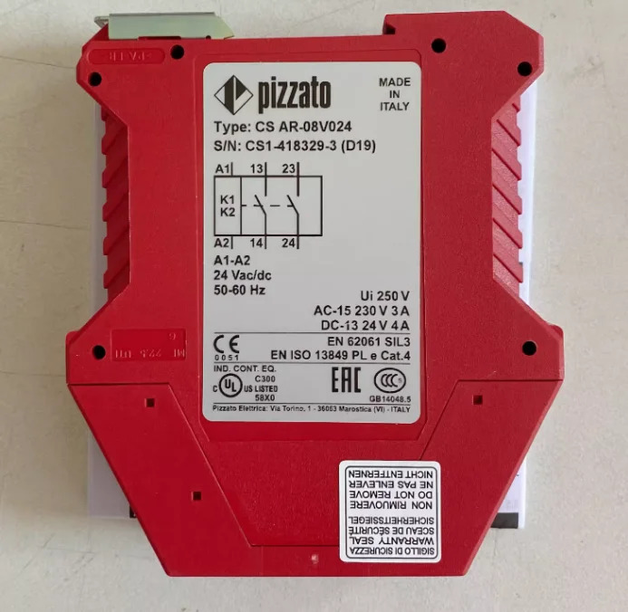 오리지널 PIZZATO토 안전 릴레이 CS AR-08V024 신