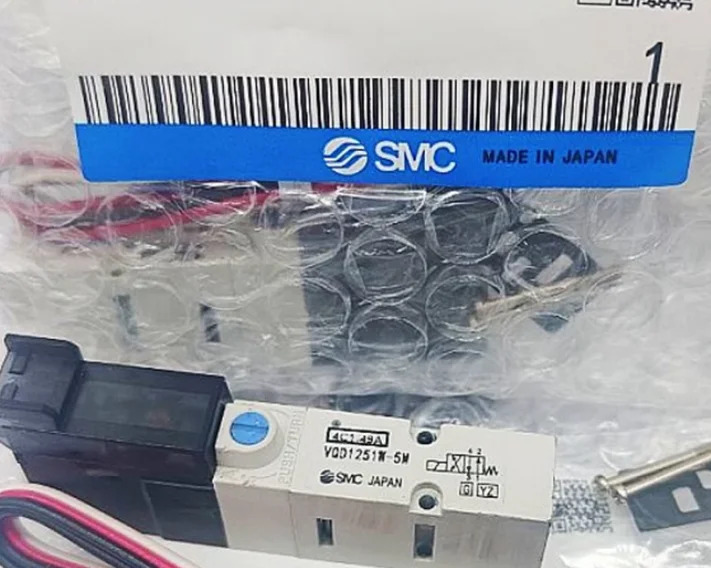 SMC 솔레노이드 밸브 VQD1251W-5M VQD1251W-5M-M5 VQ1251W-5L VQD1251W-5L-M5 신