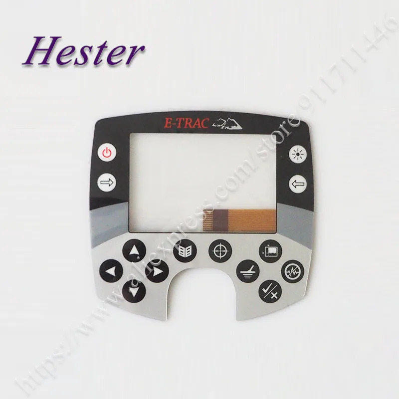 TEKNETICS MINELAB E-TRAC Explorer SE멤브레키패드 멤브레스위치 단추
