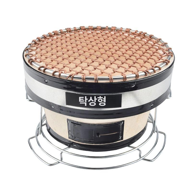 일본식 야끼니꾸화로 세트 스토브 캠핑 석쇠 불멍 그릴 꼬치구이 화덕 숯불화로 와규