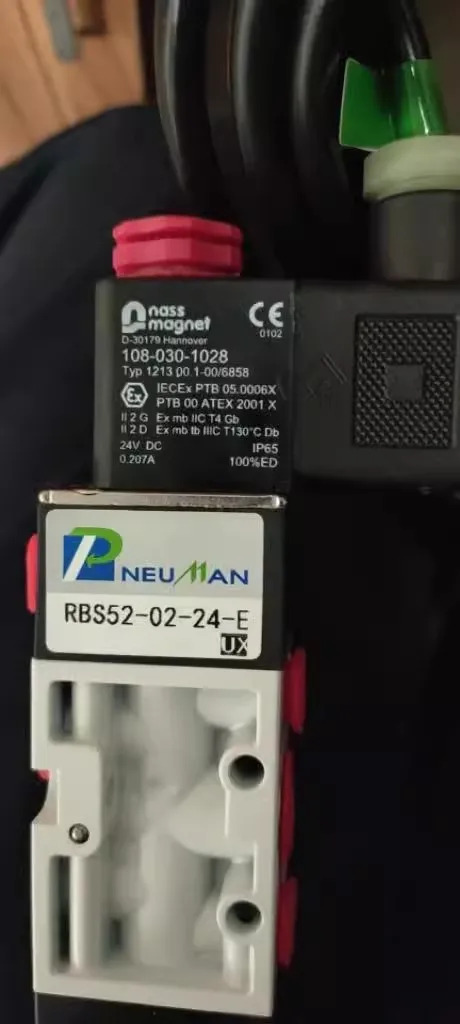PNEUMAN 공압 솔레노이드 밸브 V281-02-L-DC24V 0.15-0.7mpa RBS52-02-24-E 대만 RBS52-02-240-E