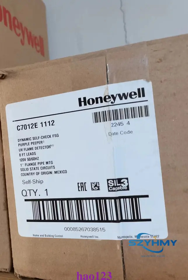 하니웰 화염 감지기 S C7012E 1112 C7012E1112 1PC
