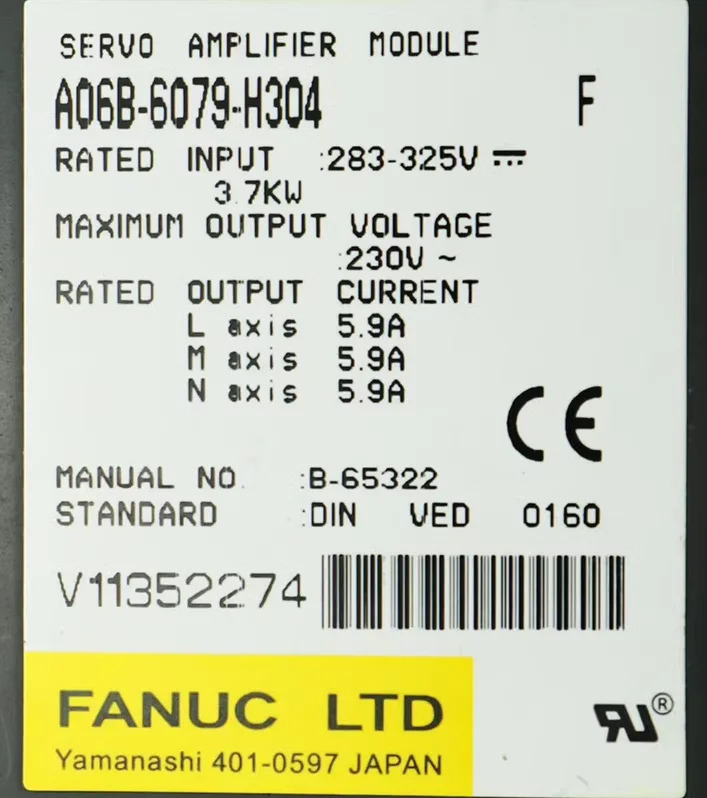 A06B-6079-H304 리퍼 서보 드라이브 A06B 6079 H304