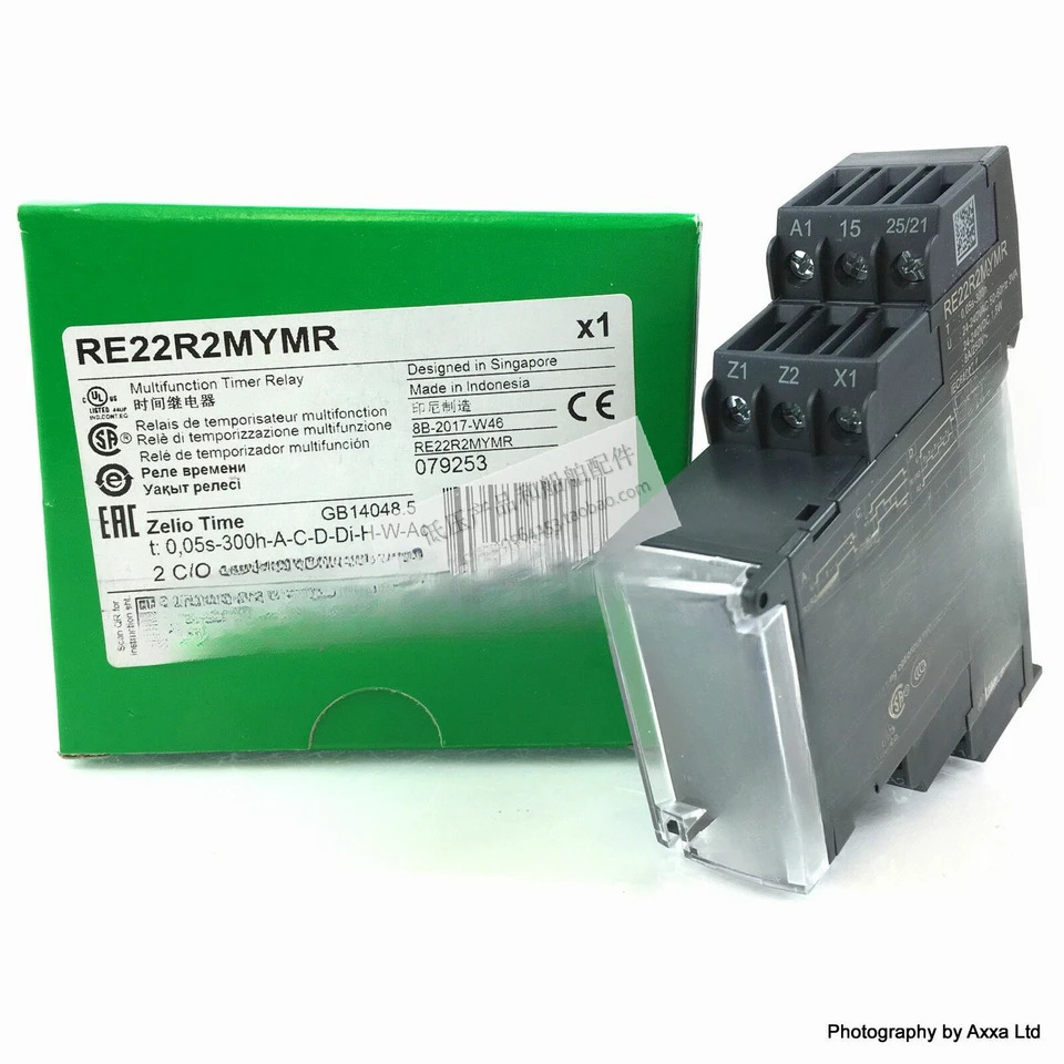 Zelio 시릴레이 전원 RE22R2MYMR 0.05s-300h