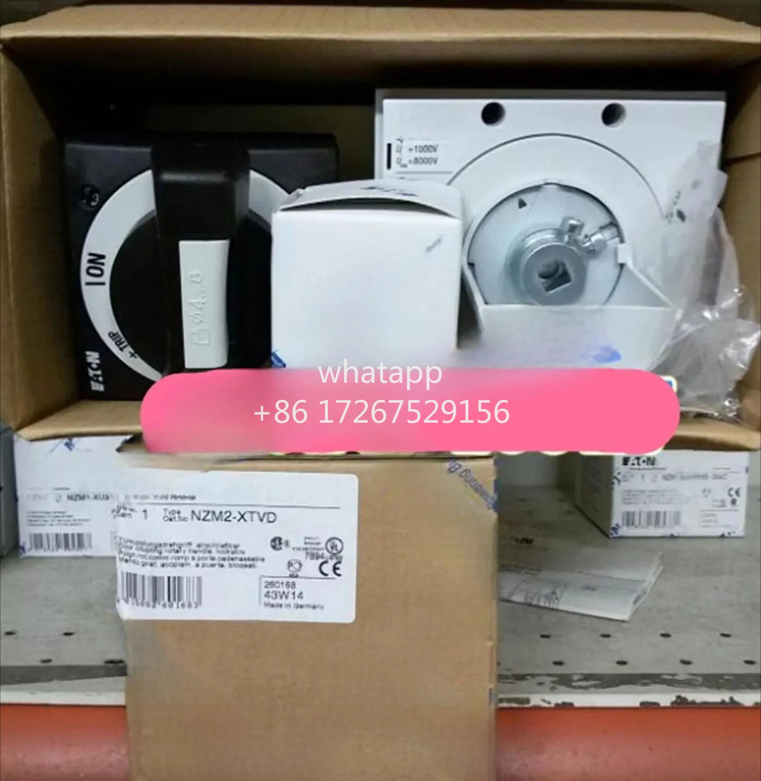 EATON NZM2-XTVD 회로차단기 핸들