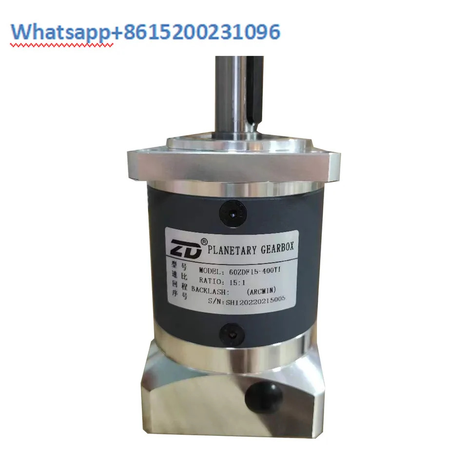 ZD Zhongda 정밀 유성 감속기 60 모델 15 비율 60ZDF15-400T1