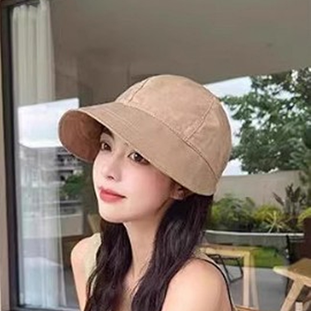 여성버킷햇 챙넓은 바스락 보넷모자 자외선차단 여름모자 박대표마켓 - 상세 이미지 3