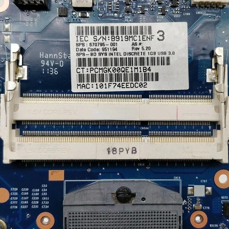 hp호환 프로북 4530S 4730S 노트북 마더보드670795 -001 DDR3 메인보드 리퍼 완료 완전 작동