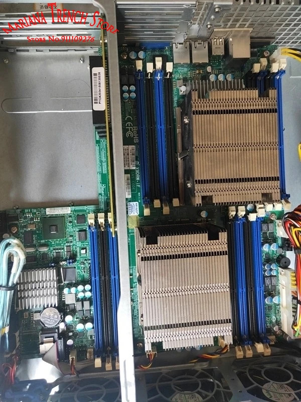 Supermicro 마더보드X9DRW-iF LGA2011 Xeon E5-2600 V1 V2 군 DDR3
